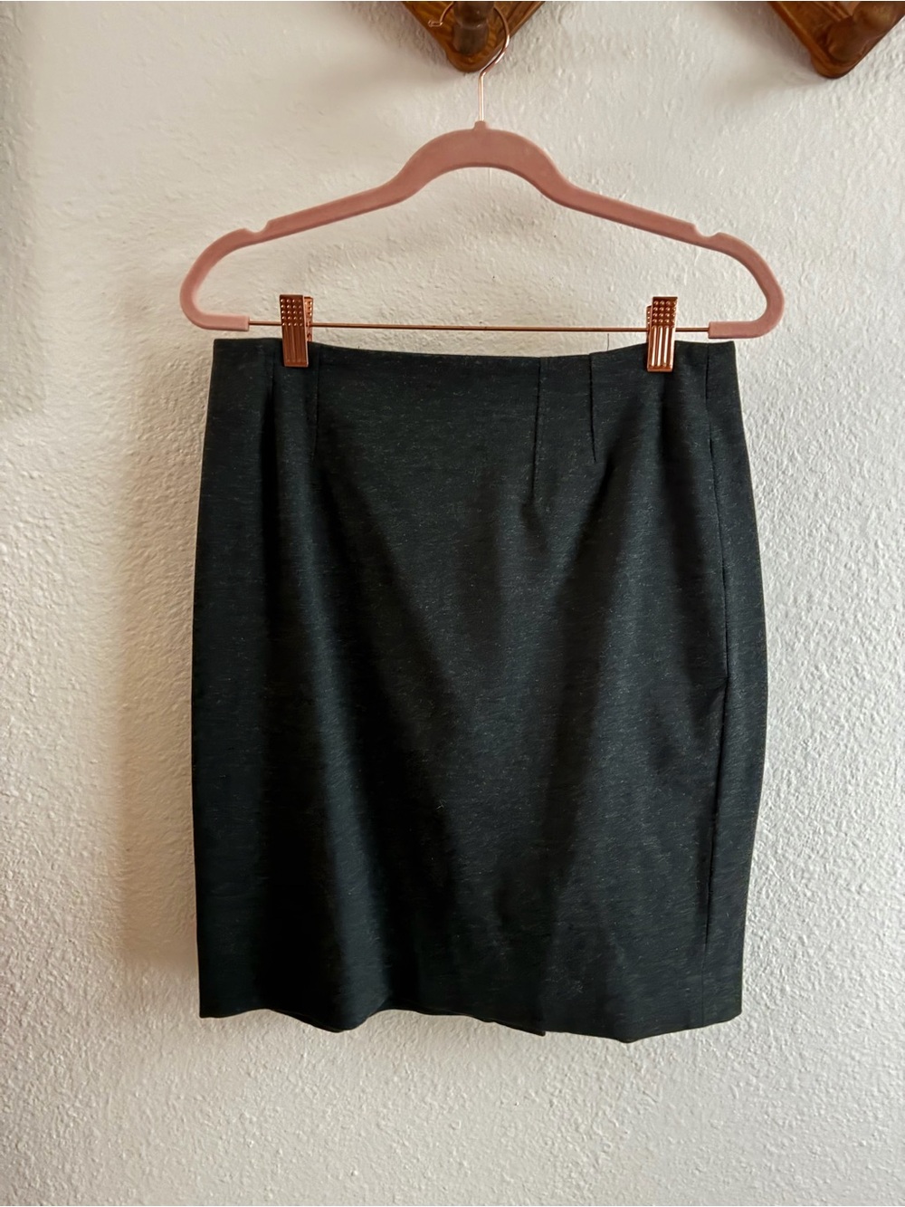 Halogen Classic Dark Grey Pencil Skirt - Women's Professional Skirt 8